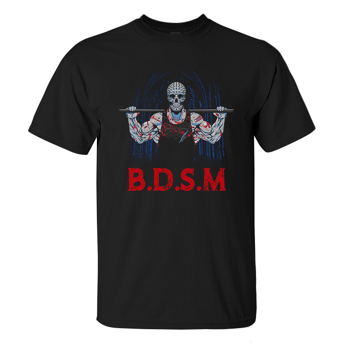 B.D.S.M Skull Print Men's T-shirt