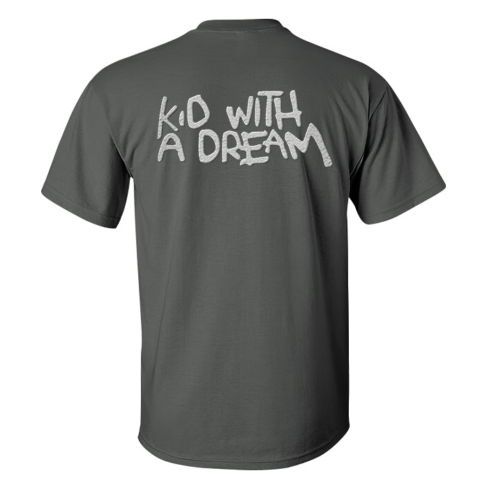 Kid With A Dream Print Men's T-shirt