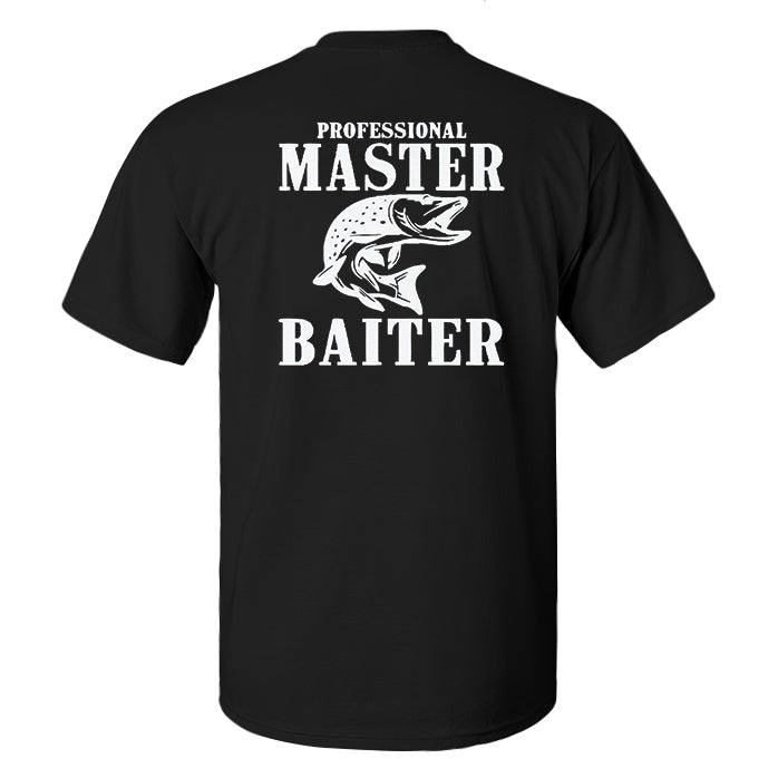 Professional Master Baiter Printed Men's T-shirt