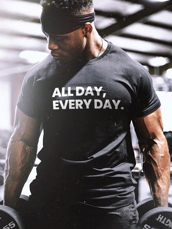 All Day, Every Day Printed Men's T-shirt