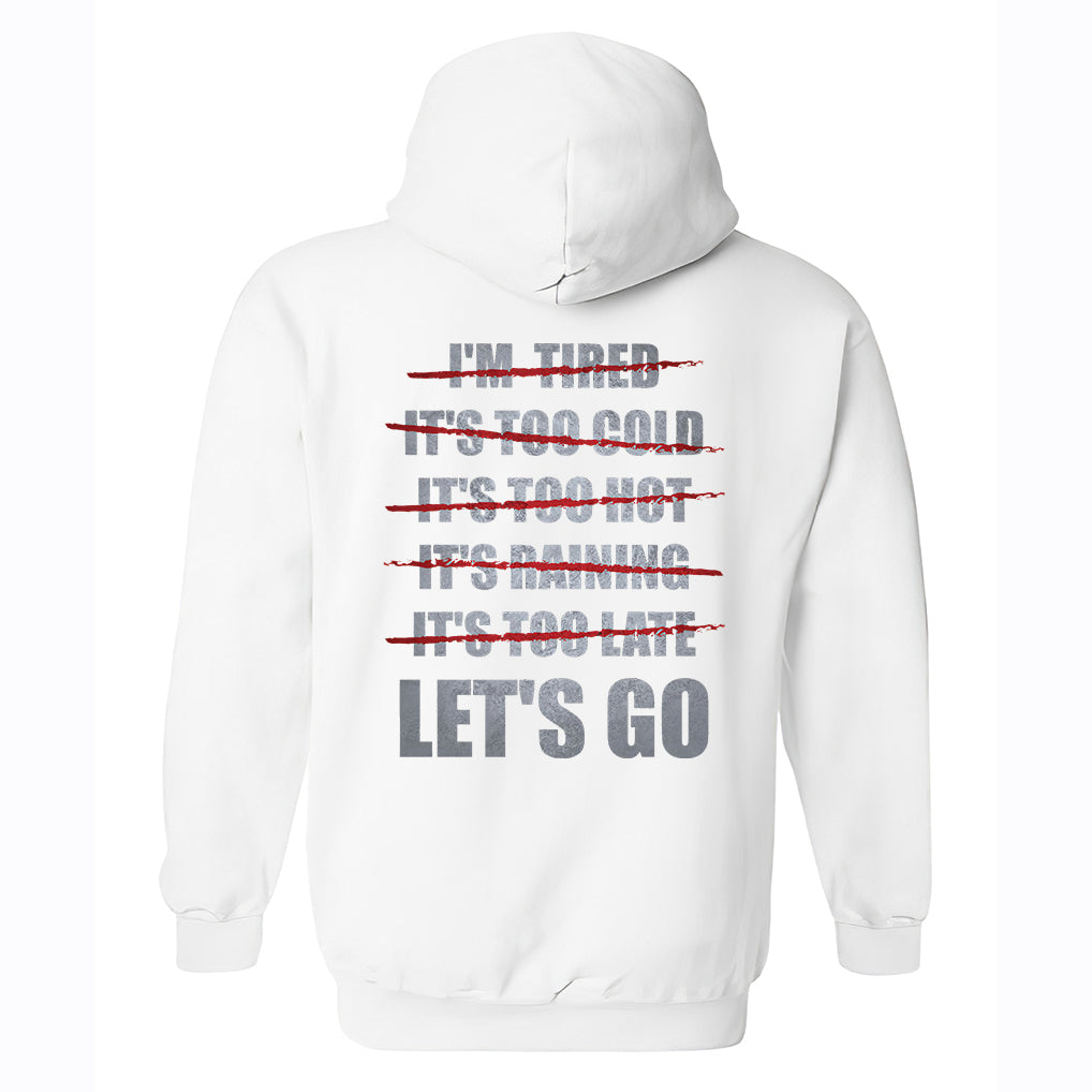 Let's Go Printed Men's Hoodie