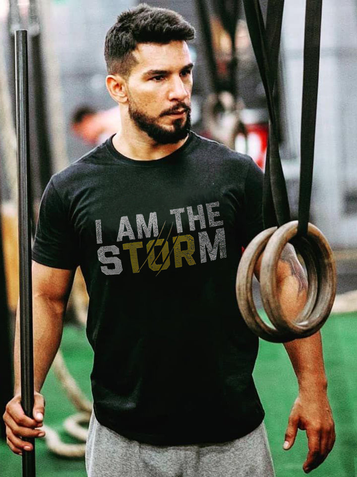 I Am The Storm Printed Men's T-shirt