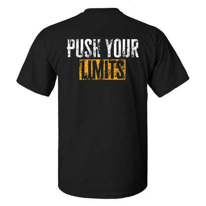 Push Your Limits Printed Men's T-shirt