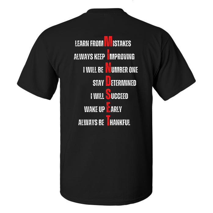 Learn From Mistake Printed Men's T-shirt