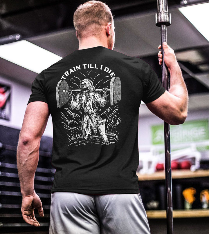 Train Till I Die Printed Men's T-shirt