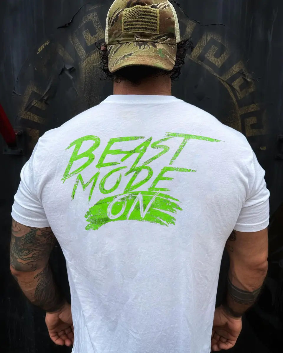 Beast mode on Print Men's T-shirt