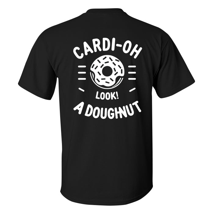 Cardi-Oh Look! A Doughnut Printed Men's T-shirt