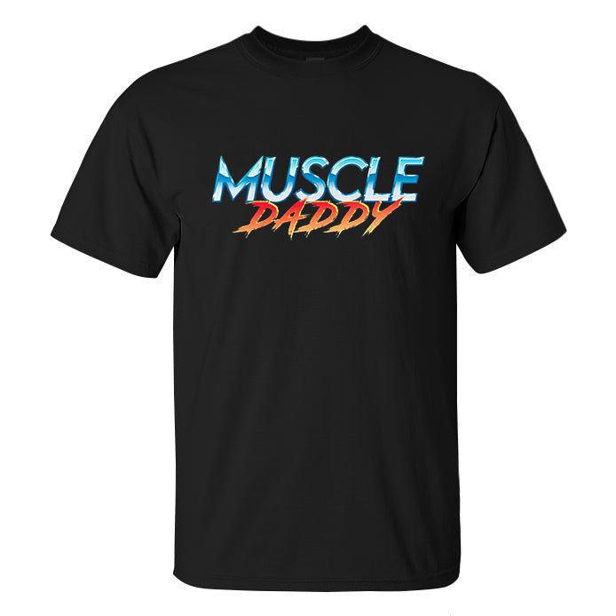 Muscle Daddy Printed Men's T-shirt