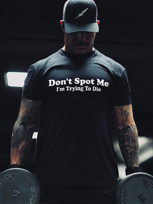 Don't Spot Me Printed Men's T-shirt