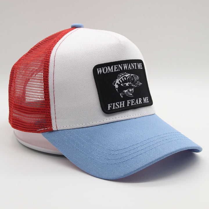 Casual Women Want Me Fish Fear Me Baseball Cap