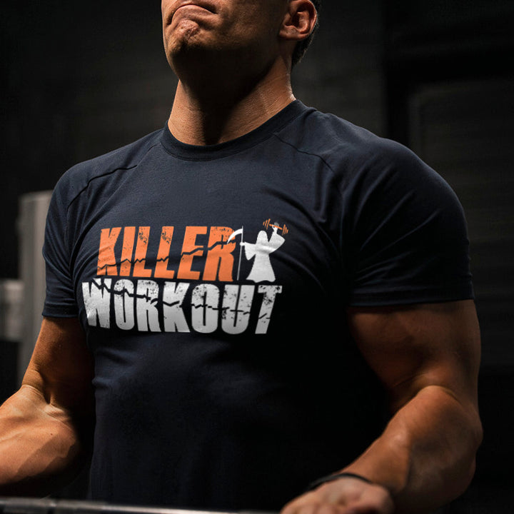 Killer Workout Printed Men's T-shirt