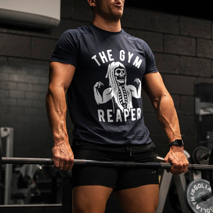 The Gym Reaper Printed Men's T-shirt