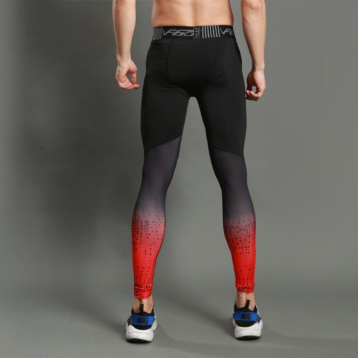 Fitness Sports Bottoms High Elastic Men's Leggings