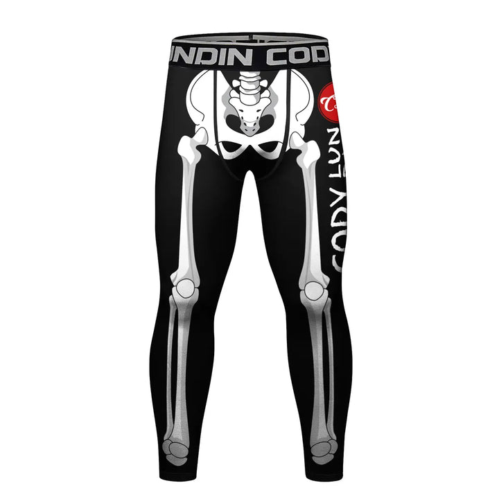 Fitness Men's Running Fitness 3D Printed Leggings