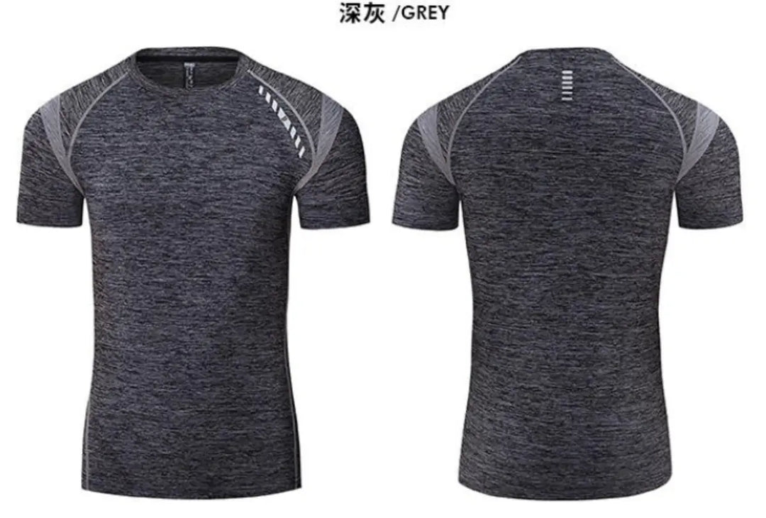 Quick-drying, Moisture-wicking Men's Fitness T-shirt