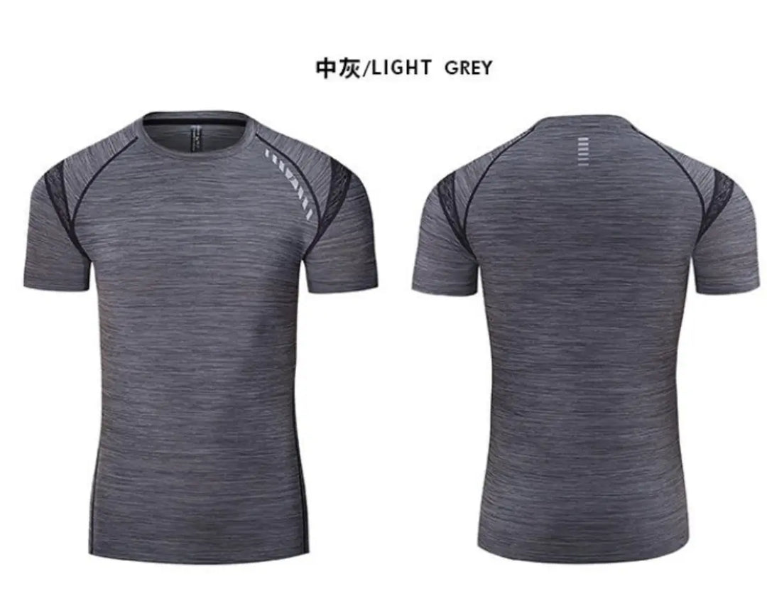 Quick-drying, Moisture-wicking Men's Fitness T-shirt