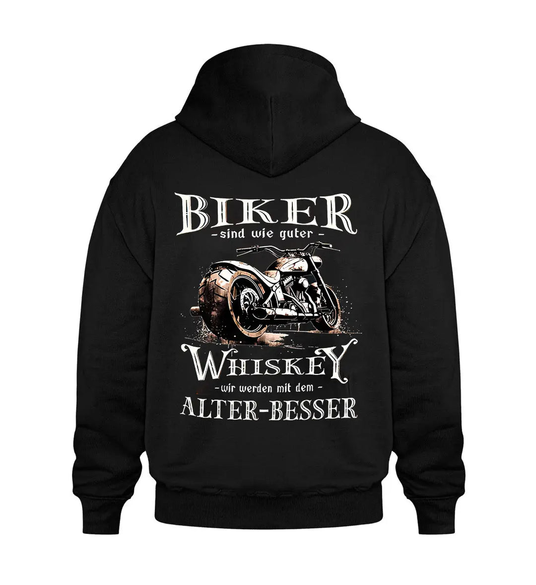 Viking Biker Sind Wie Guter Printed Men's Hoodie