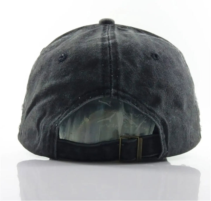 Outdoor Washed Denim Baseball Cap