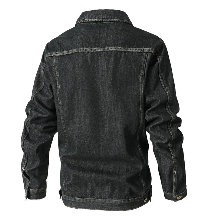 Men's Fleece Warm Denim Jacket