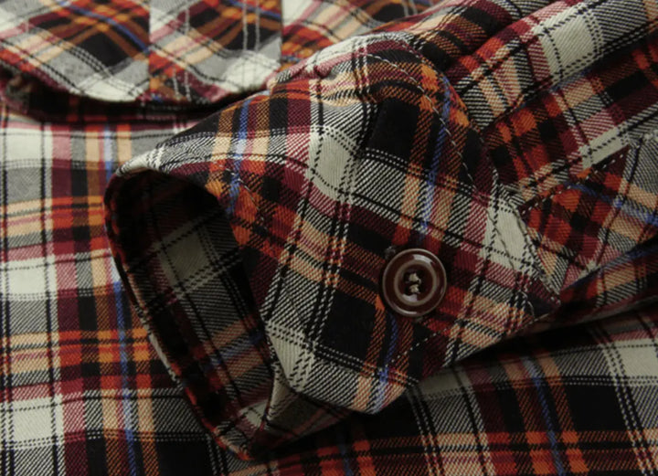 Men's Fleece Plaid Baldy Jacket