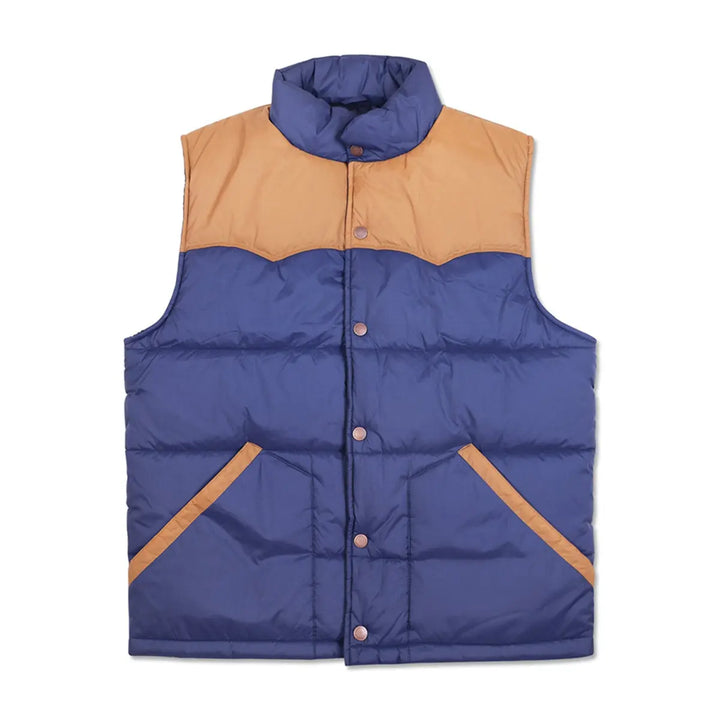 Men's Color-Matching Thermal Vest Bule