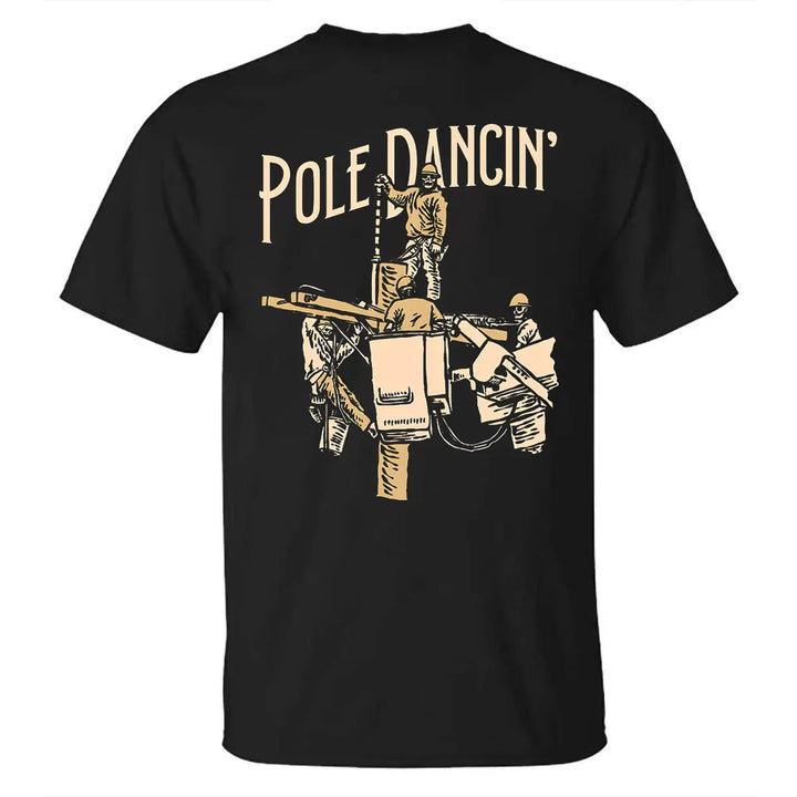 Pole Dancin' Printed Men's T-shirt