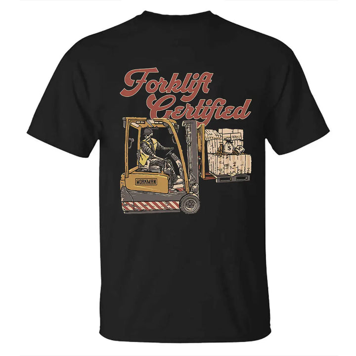 Forklift Certified Printed Men's T-shirt