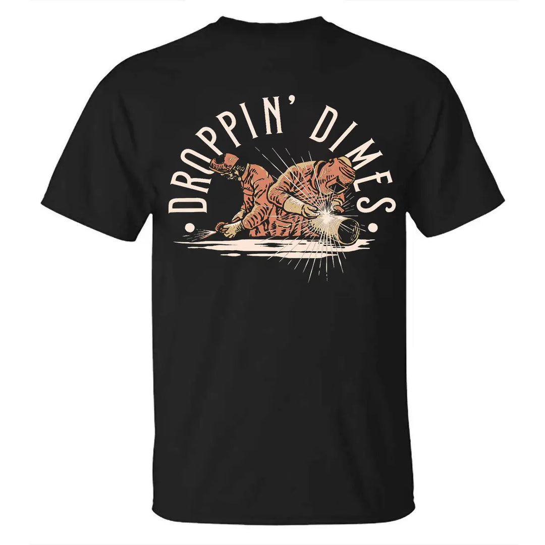 Droppin' Dimes Printed Men's T-shirt