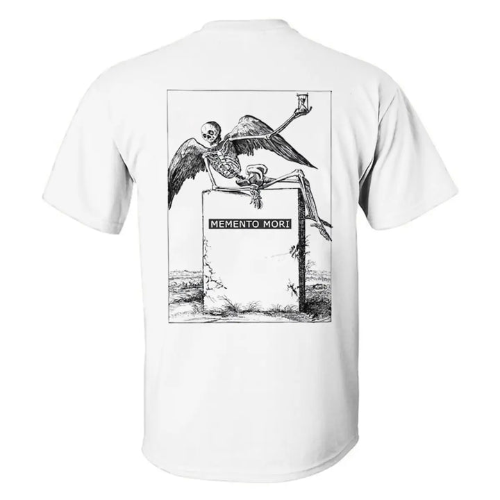 Memento Mori Printed Men's T-shirt