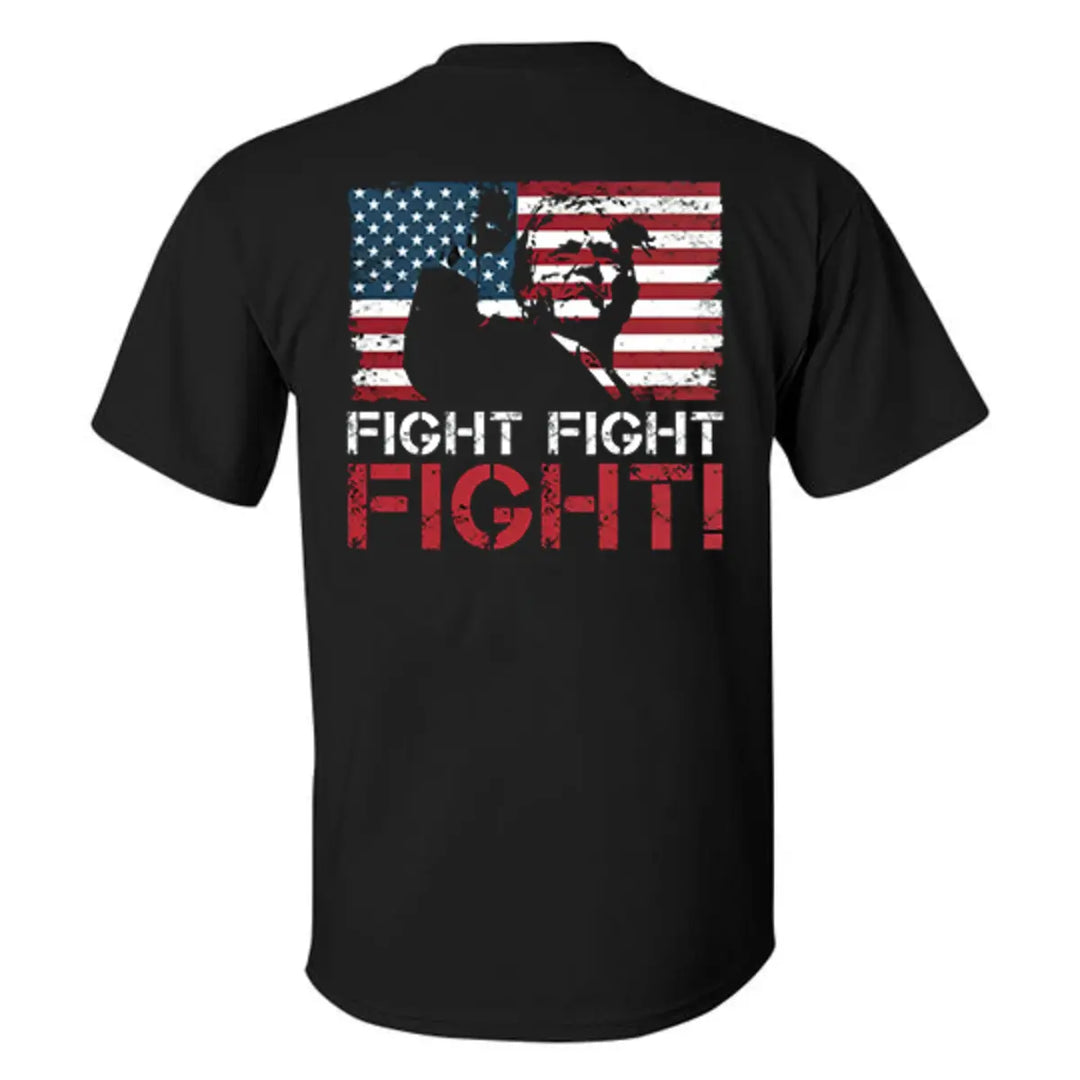 FIGHT FITGHT FIGHT Printed Men's T-shirt