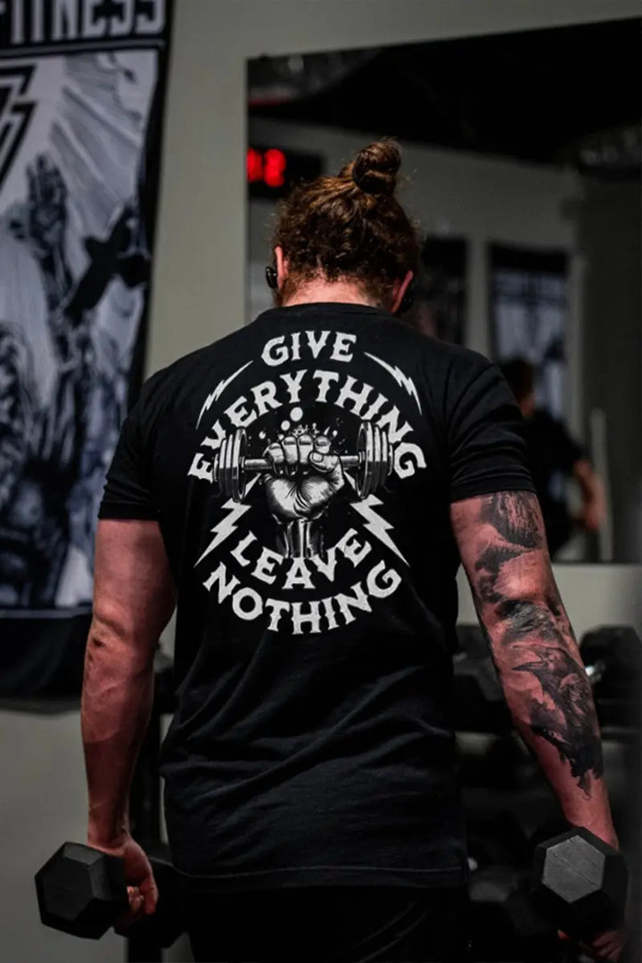 Give Everything Leave Nothing Printed Men's T-shirt