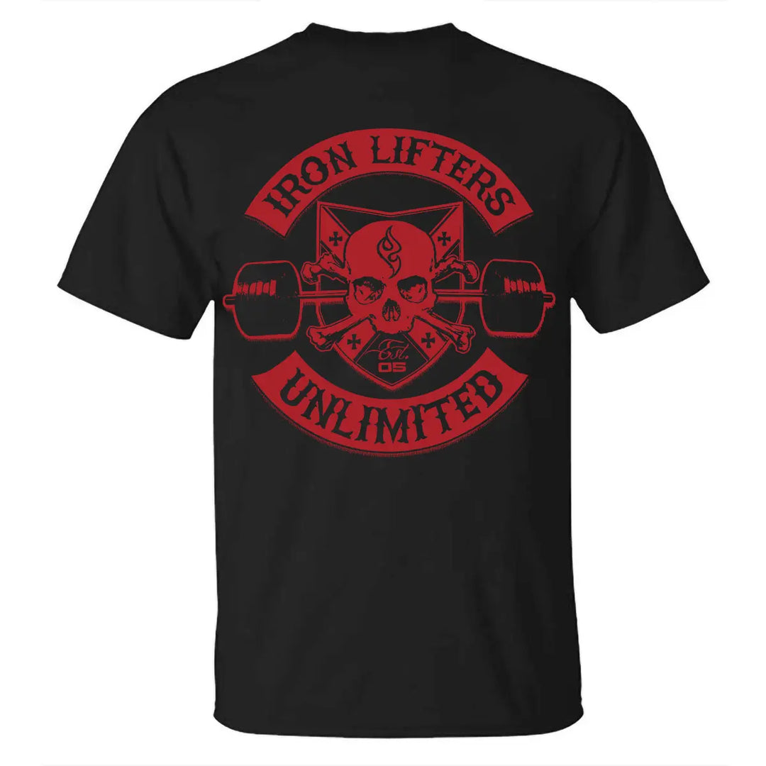 Iron Lifters Unlimited Printed Men's T-shirt