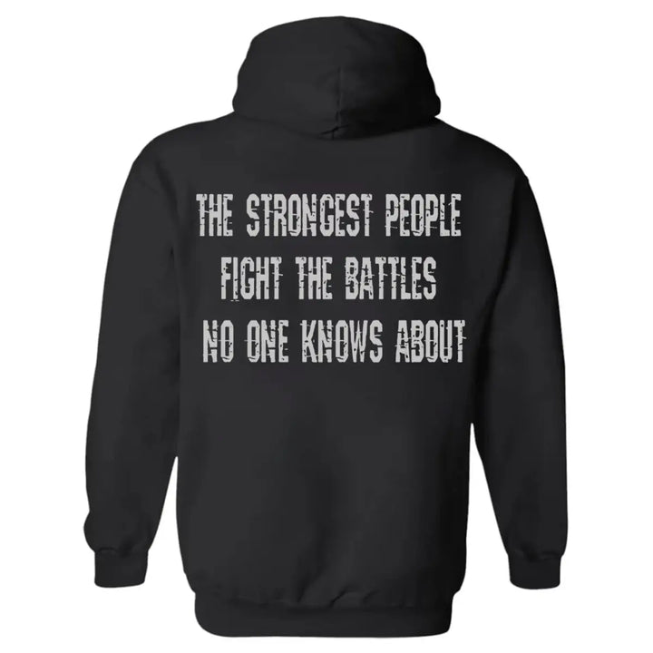 The Strongest People Printed Men's Hoodie