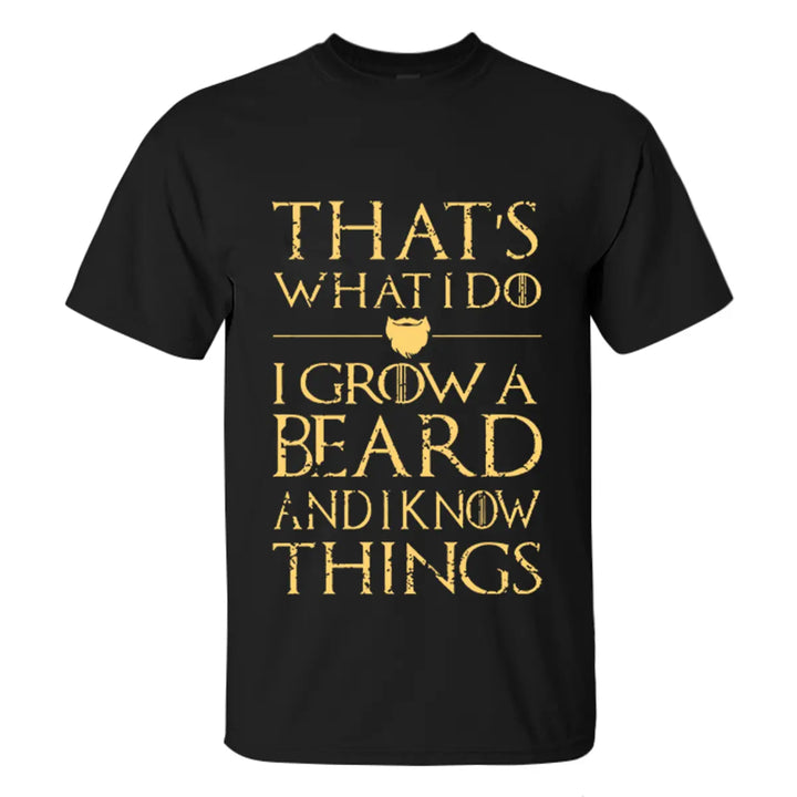 Viking That's What I Do Printed Men's T-shirt