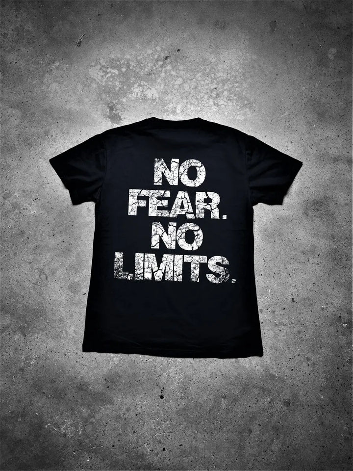 No Fear No Limits Printed Men's T-shirt