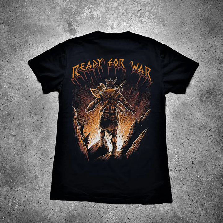 Ready For War Printed Men's T-shirt