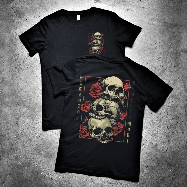 Memento Mori Printed Men's T-shirt