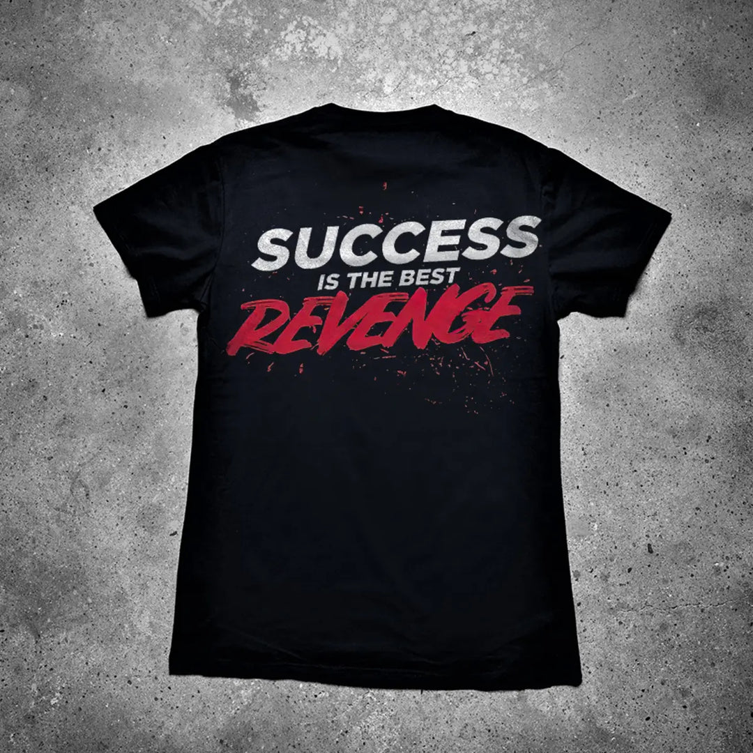 Success Is The Best Revenge Printed Men's T-shirt