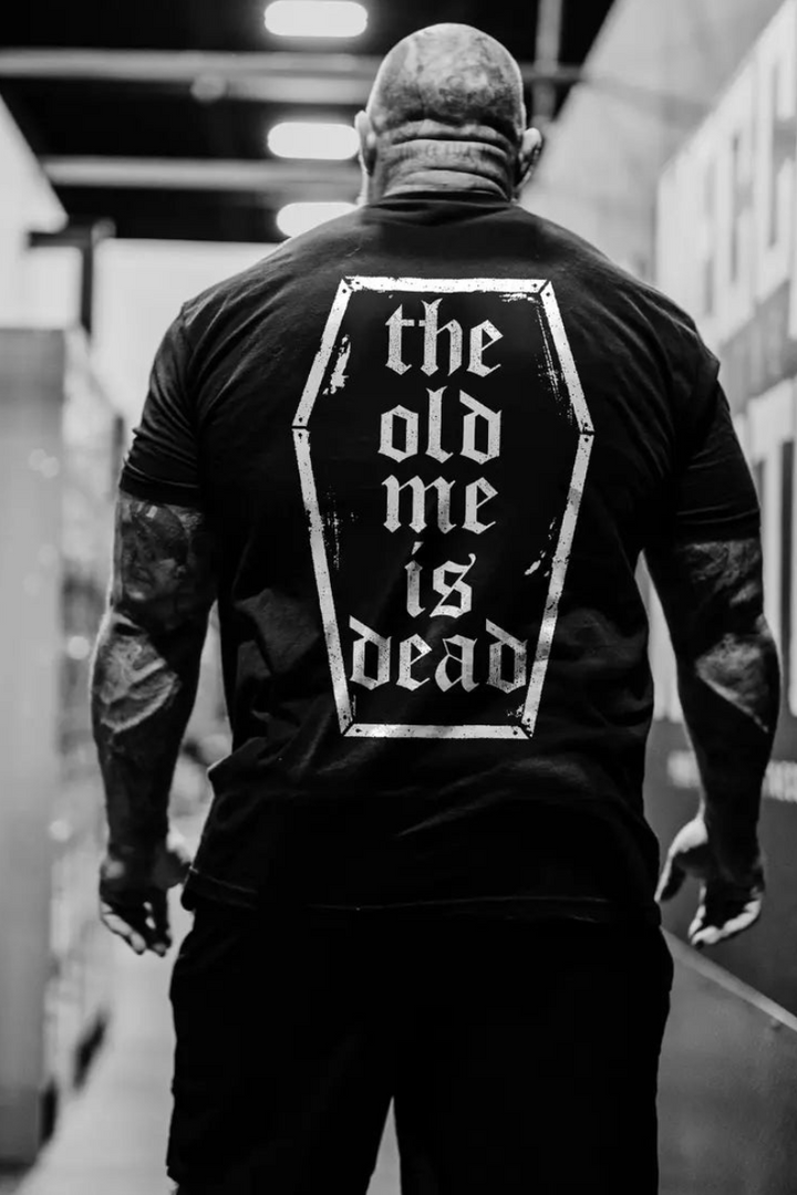 The old me is dead    Print Men's T-shirt