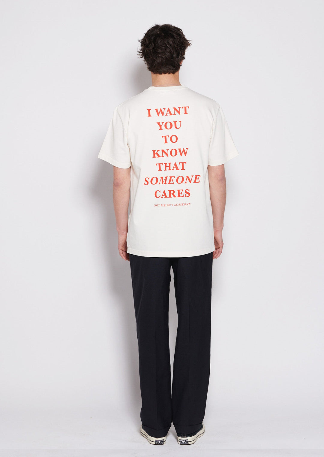 I Want You To Know That Someone Cares Printed Men's T-shirt