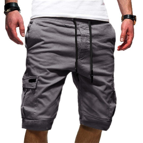 Simple Casual Loose Loose Strap Men's Casual Shorts