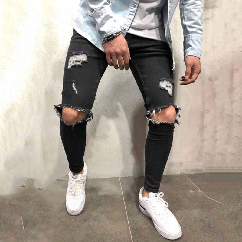 Men's Casual Ripped Fashion Jeans