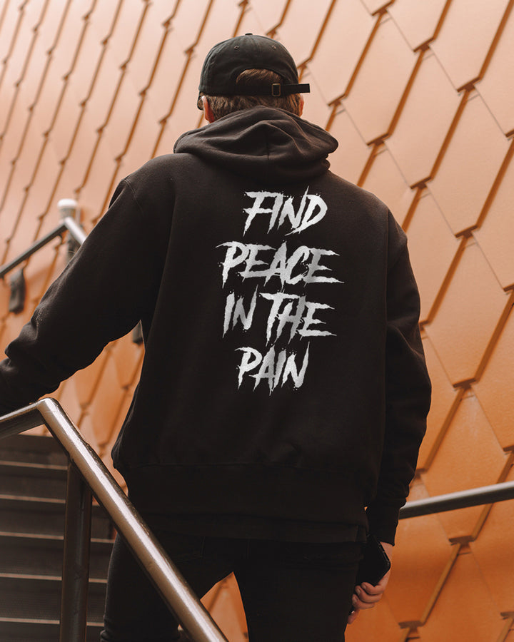 Find Peace In The Rain Men's Hoodie