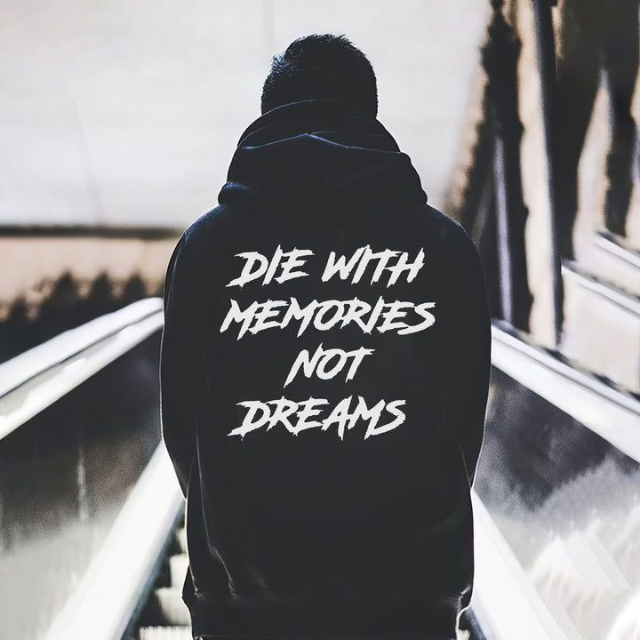 DIE IN MEMORY IS NOT A DREAM Casual Hooded Sweater