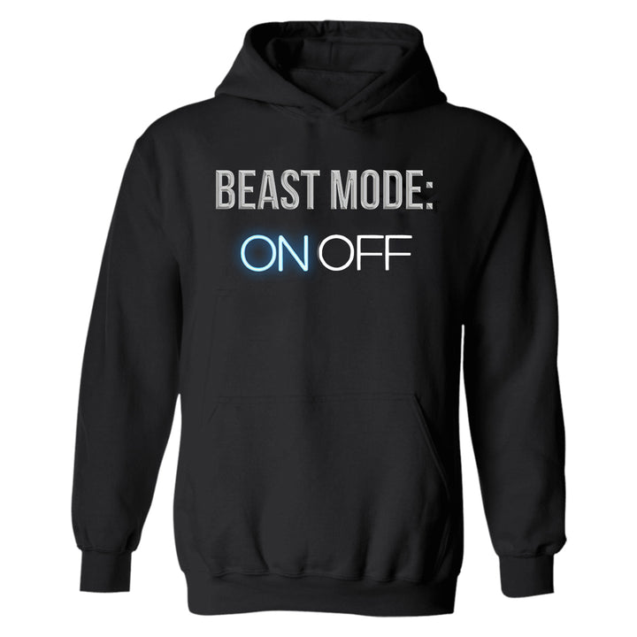 Beast Moode: On Off Printed Men's Hoodie