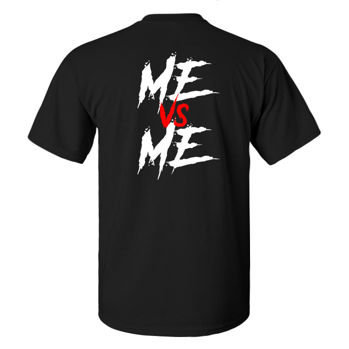 Me Vs Me Printed Men's T-shirt